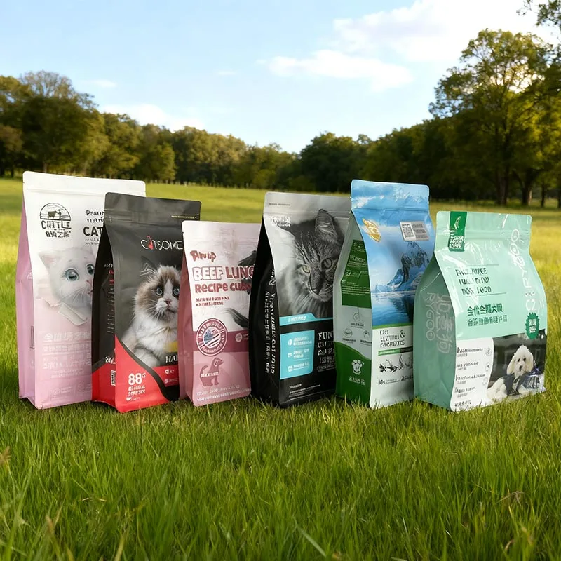 ¿Por qué una bolsa de comida para gatos sellada por ocho lados con cremallera es una opción más inteligente para el envasado moderno de alimentos para mascotas?