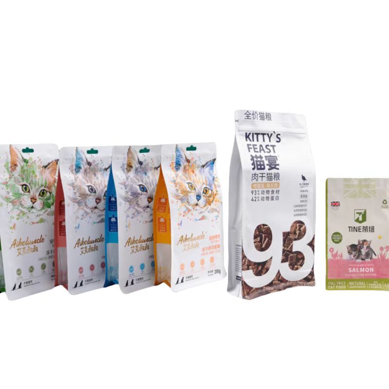 Bolsa de vacío congelada para envasado de alimentos para perros